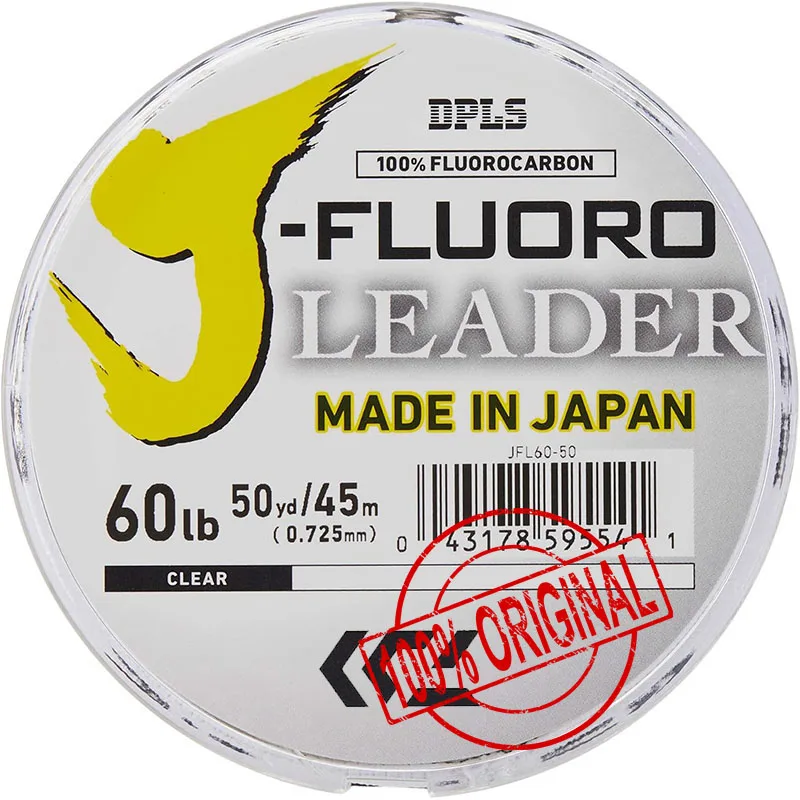 Copolymer Line - DAIWAJ-FLUORO Fluorocarbon-Vorfach-Angelschnur – Länge: 50 m
