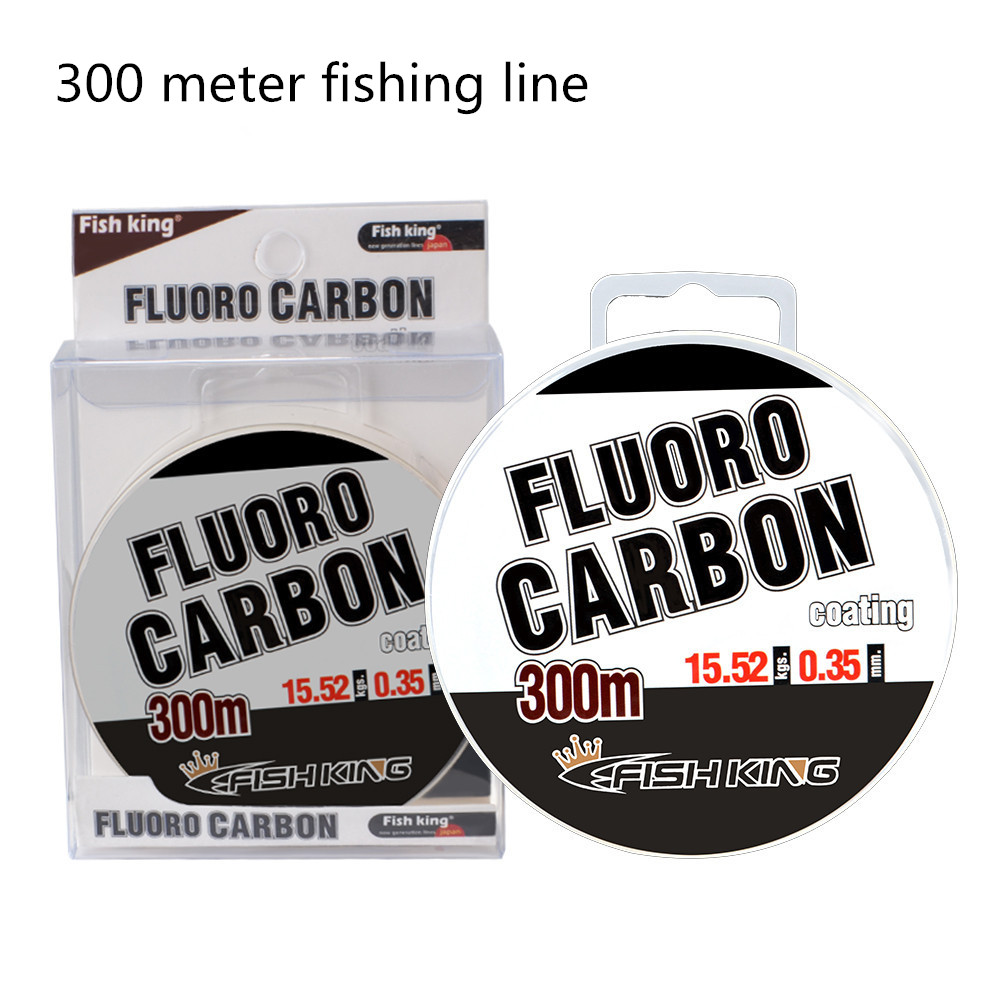 Copolymer Line - Vollflorocarbon-Angelschnur 300m 0,30mm-0,50mm 100% Monofilament-Angelschnur Japanische
