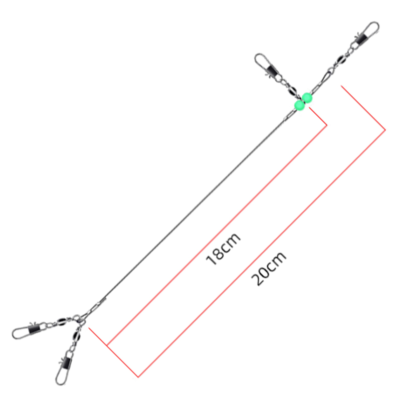 6 Stück Tintenfisch-Angelrig,  – Leader Line Bewertung und Preis